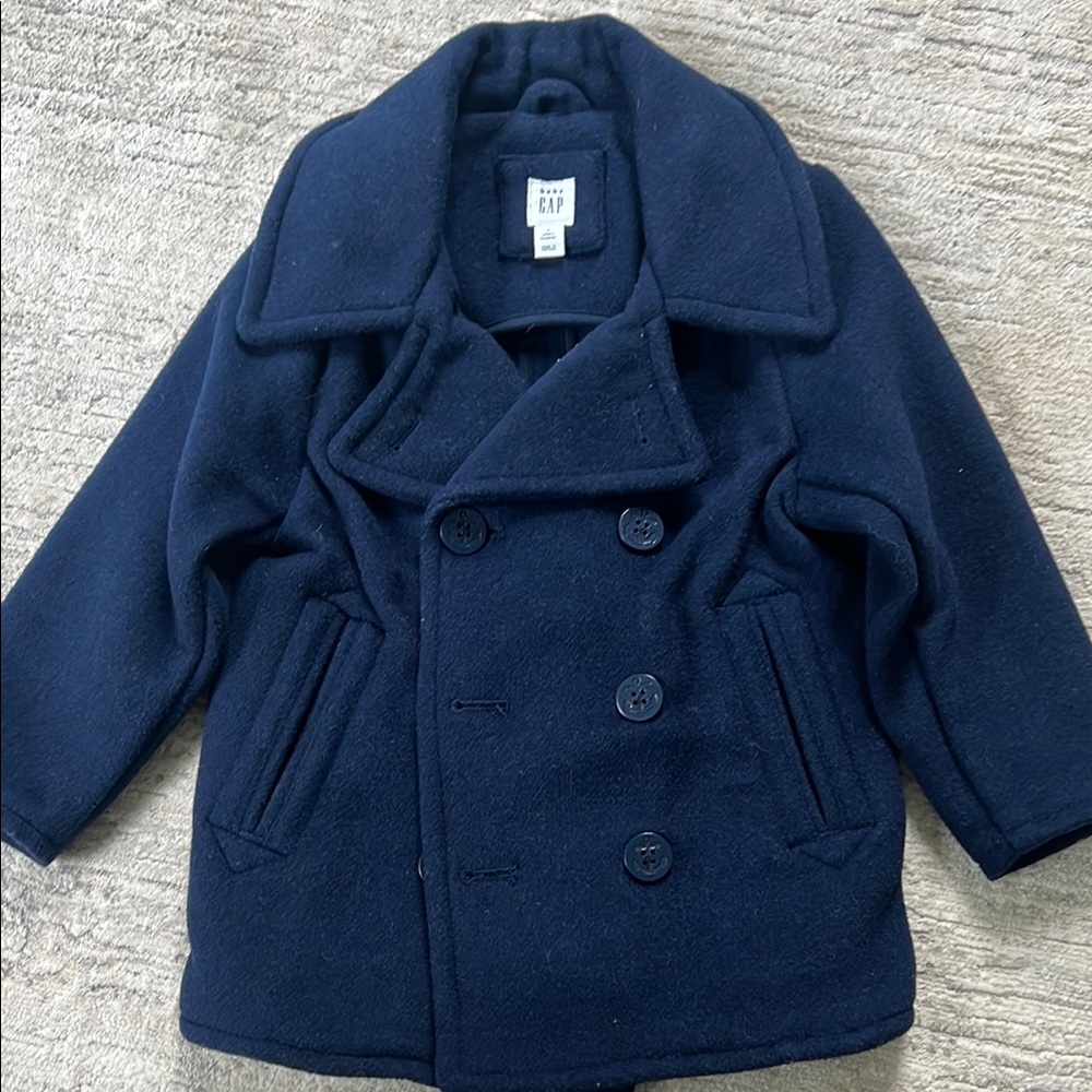GAP Kids Navy Peacoat